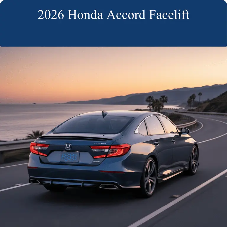 2026 Honda Accord Facelift