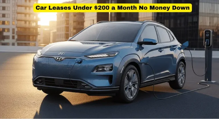 Car Leases Under $200 a Month No Money Down