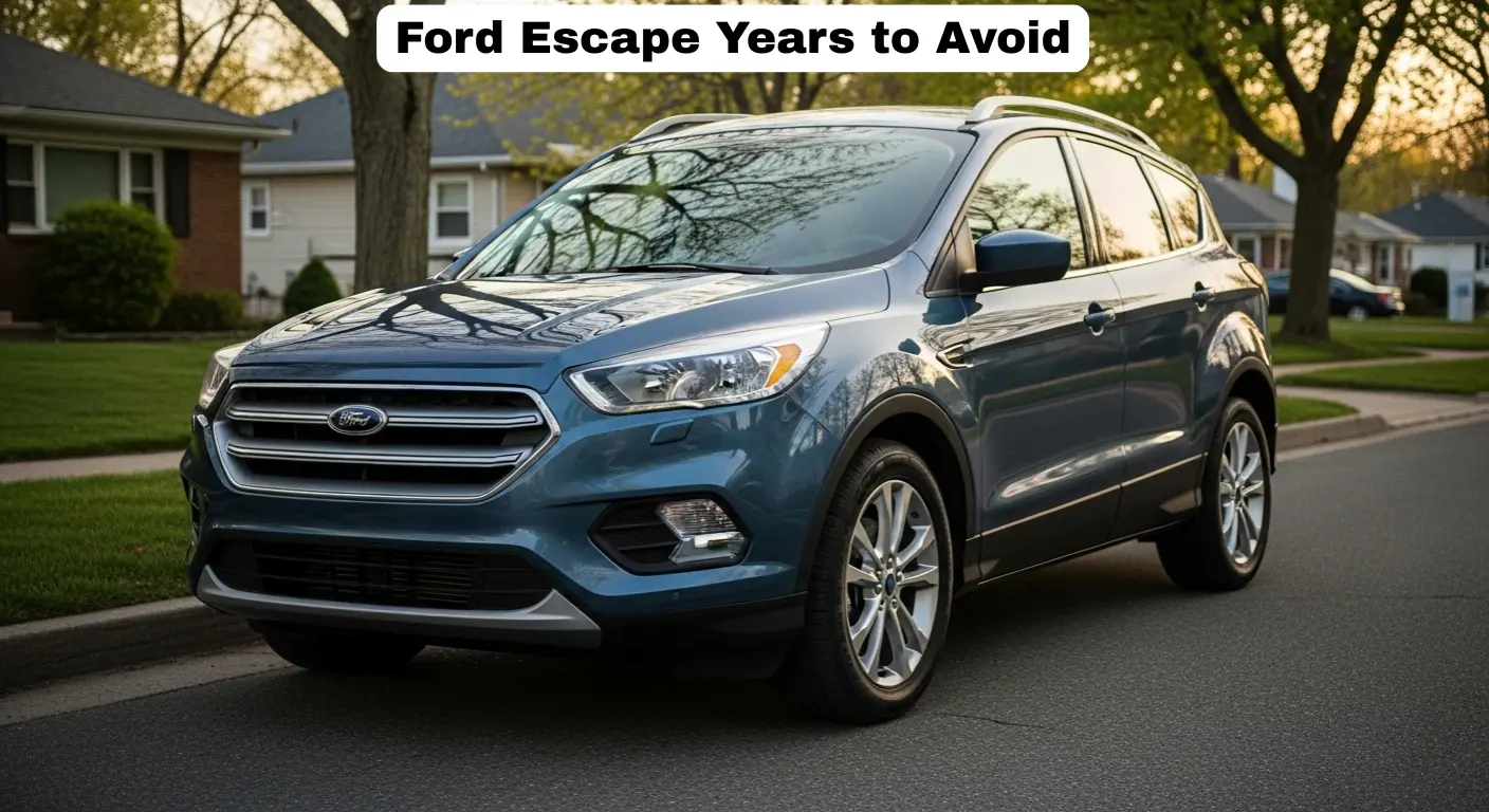 Ford Escape Years to Avoid