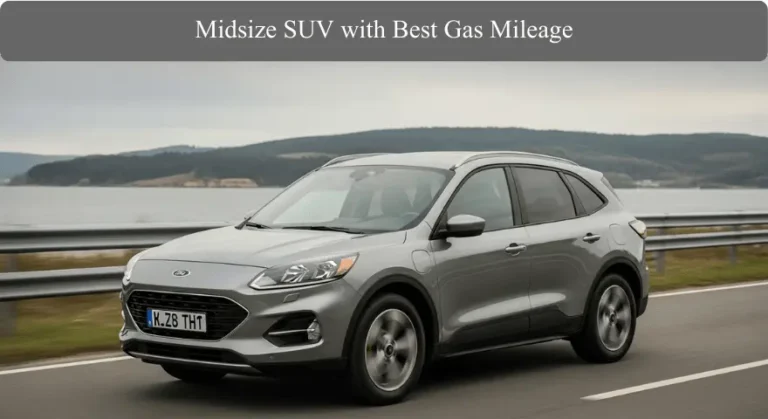 Midsize SUV with Best Gas Mileage
