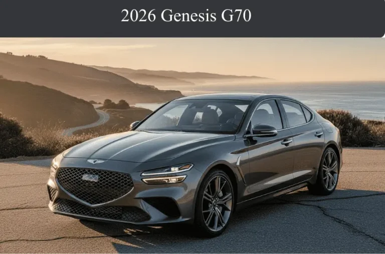 2026 Genesis G70