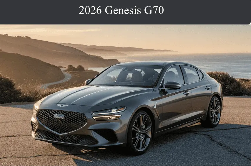 2026 Genesis G70