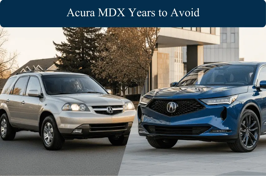 Acura MDX Years to Avoid
