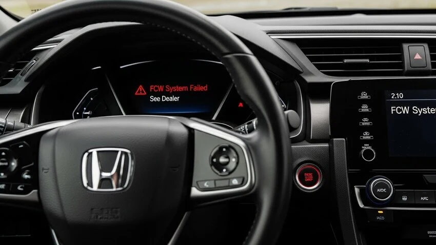FCW System Failed on Honda