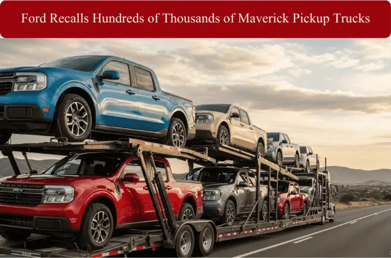 Ford Recalls Hundreds of Thousands of Maverick Pickup Trucks