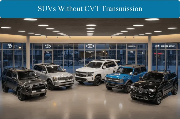 SUVs Without CVT Transmission