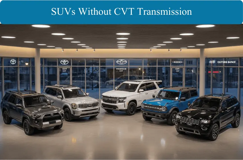 SUVs Without CVT Transmission