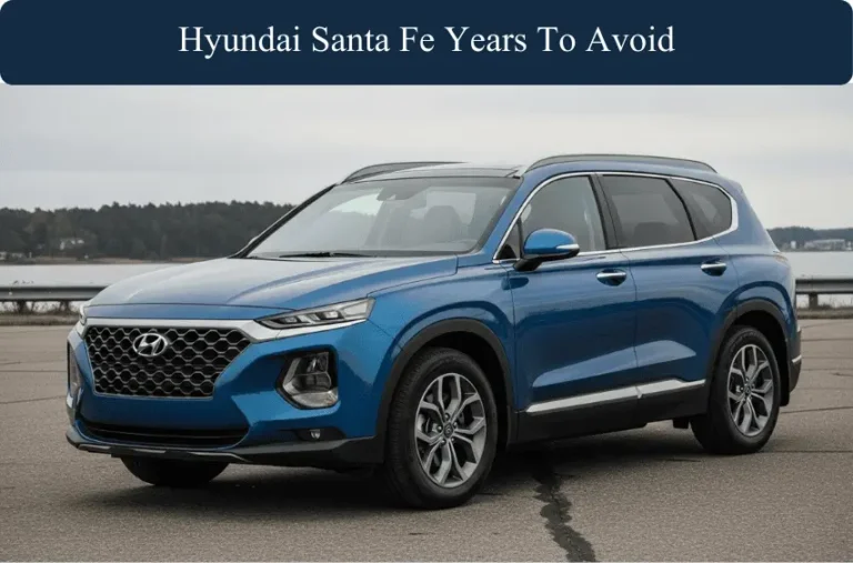 Hyundai Santa Fe Years To Avoid