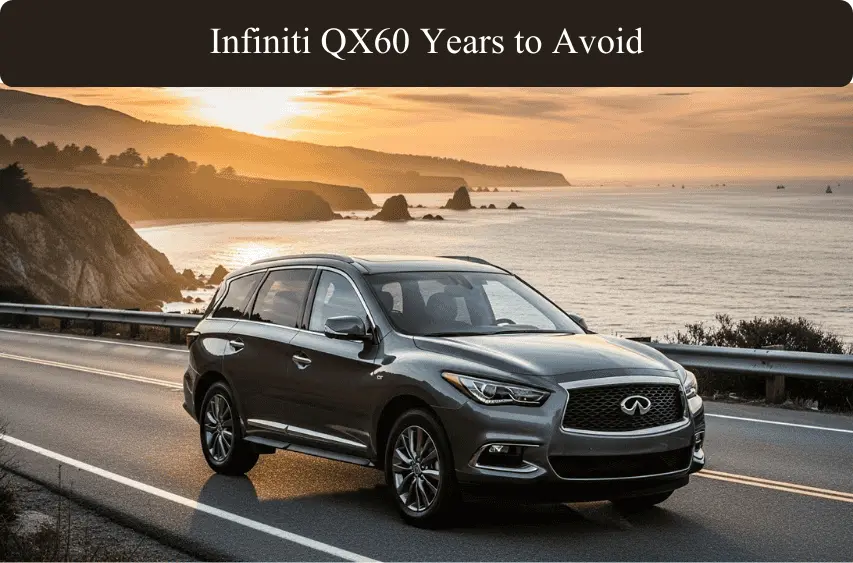 Infiniti QX60 Years to Avoid