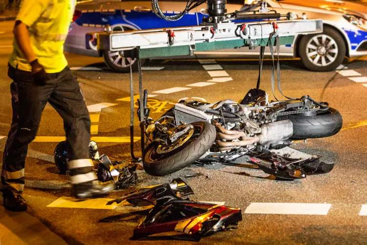 Motorcycle accident
