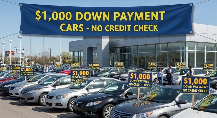 $1,000 Down Payment Cars No Credit Check