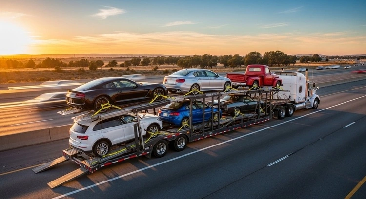 Car Shipping on trailor