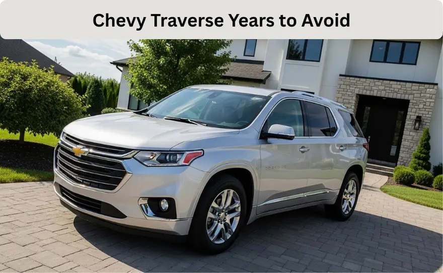 Chevy Traverse Years to Avoid