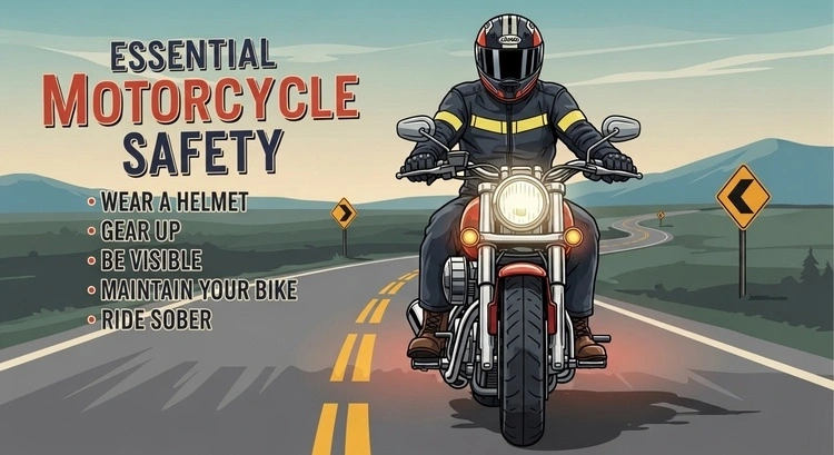 Essential Motorcycle Safety Tips For Navigating Heavy Traffic