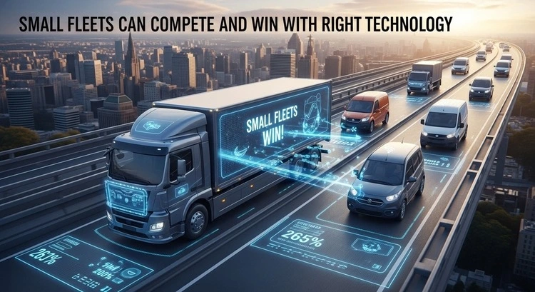 How Small Fleets Can Compete and Win With the Right Technology