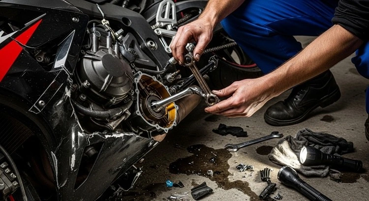 When Defective Motorcycle Parts Cause High-Speed Crashes